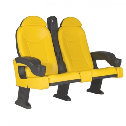 Кресло для залов Roma tip-up armrest